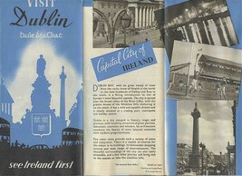 Visit Dublin Brochure See Ireland First 1940&#39;s - £18.99 GBP