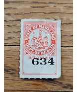 US Stamp State of Maryland Dept of Health Baltimore Used - $1.99