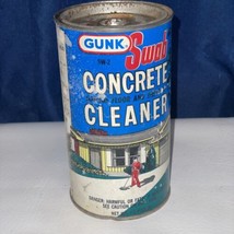 Vintage Gunk Swab Concrete Oil Cleaner Soap Tin For Garage Floor Full Un... - £11.95 GBP