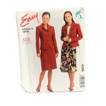 McCalls Stitch &#39;N Save Womens Suit Pattern #4206 Size 18-20-22-24 Uncut - $10.79