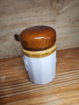 Vintage Salt  Shakers Cottagecore Boho Made In Taiwan 4.5” Tall - £5.95 GBP