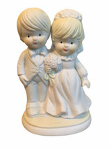 Vtg 80’s Precious Moments Wedding Cake Topper Figurine - £11.95 GBP