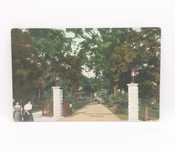 N.W. University Entrance 1912 Evanston IL Vintage Postcard Posted - £12.12 GBP