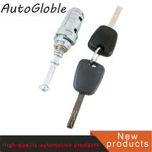 9170T9 9170W9 Car Left Door Lock Cylinder With 2 Keys Kit For Citroen C2 C3 2002 - £26.16 GBP