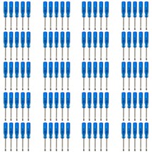 100Pcs 45Mm X 2Mm 2.0Mm Mini Size Slotted Word Flat Screwdrivers Eyeglass Cellph - £26.24 GBP