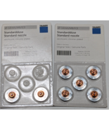Lot of 7 NEW Trumpf 0352283 1.4 mm Laser Cutting Chrome-Plated Nozzles - $607.78 MXN