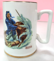 Norman Rockwell Art &quot;Braving The Storm” Seafarers Collection Porcelain J... - £10.15 GBP