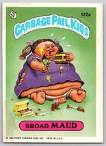 1986 Topps Garbage Pail Kids series 3 Broad Maud 122a - £3.31 GBP