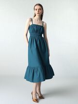 Teen Girls Dress Dizzy Lizzy Teen Girls Spaghetti Strap Ruched Waist Dre... - $15.73