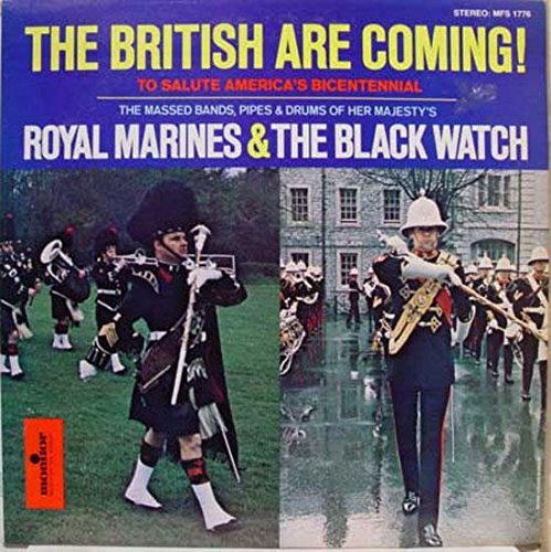 ROYAL MARINES &amp; THE BLACK WATCH THE BRITISH ARE COMING vinyl record [Vinyl] - $2.11
