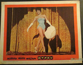 NATALIE WOOD (GYPSY) ORIGINAL VINTAGE 1962 MOVIE LOBBY CARD - $222.75