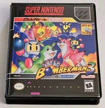 Super Bomberman 3 (Super Nintendo) SNES Box BEST Quality Available - £10.14 GBP
