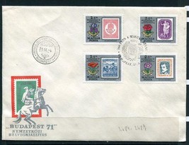 Hungary 1971 Frst Day cover Complete set 2684-2687 Stamp on stamp 6197 - £4.66 GBP