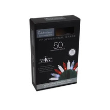 Christmas String Lights LED T5 50-ct 25&#39; ft Red/White, Celebrations T550... - $363.64 MXN