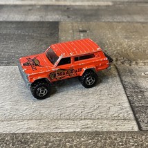 Vintage Majorette JEEP CHEROKEE 4 X 4 #236 MAD BULL  1:64 Scale France - £6.42 GBP