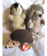 Sugar Loaf, Dakin, Ty hedgehogs, three, plush, - $572.23 MXN
