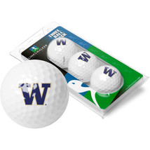 Washington Huskies 3 Golf Ball Sleeve - $14.25