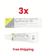 3 X Ego EgoPsoryl TA 30g Control Psoriasis &amp; Persistent Dermatitis FREE ... - $710.97 MXN