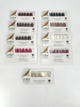 Color Street Nail Polish Strips Lot Of 9 variety, shades, cities, locations - £25.52 GBP