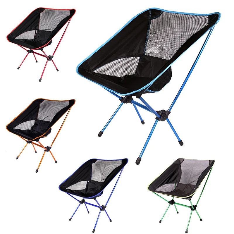 Portable Folding Hiking Camping Stool Chair Seat for Fishing Festival Picnic BBQ - £61.96 GBP