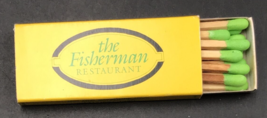 The Fisherman Restaurant Burlingame California Matchbox Matchbook Used S... - £7.41 GBP
