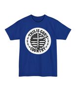 God&#39;s Country Tall T-Shirt | Patriotic Country Tee - €17,89 EUR+