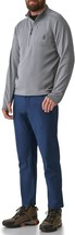 Bass Outdoor Men&#39;s Blaze 1/2-Zip Pullover Sweatshirt in Gargoyle Gray-Me... - $25.99