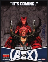 Frank Cho SIGNED The Avengers vs x-Men AVX Poster Scarlet Witch White Queen Hulk - £15.81 GBP