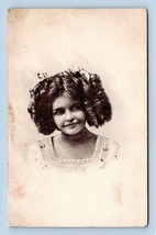 Gibson Girl Young Woman With Big Curls  1912 DB Postcard M2 - £12.62 GBP