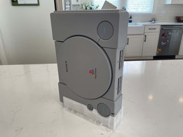 Sony PlayStation 1 PS1 Vertical Console Stand System Display Case Holder Custom - £12.74 GBP