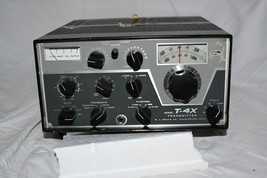 DRAKE T-4X TRANSMITTER FOR R-4 R-4A R-4B ATTIC FIND-UNTESTED-AS IS-515C3 - $345.00