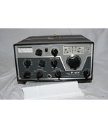 DRAKE T-4X TRANSMITTER FOR R-4 R-4A R-4B ATTIC FIND-UNTESTED-AS IS-515C3 - £275.77 GBP