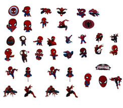 Ultimately Spider-Man Assorted 3D Colorful PC Stickers 35 PCS NEW - £15.63 GBP