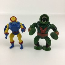 Vintage 80s MOTU He-Man Masters of the Universe Figures Lot Sy-Klone Leech - £23.42 GBP