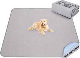 Dog Pee Pad Washable 52X82 Extra Large, Fast Absorption Reusable Puppy Pads, Wat - £31.61 GBP