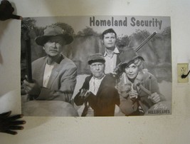 The Beverly Hillbillies Poster Homeland Security - $664.68 MXN