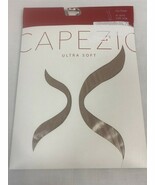 Capezio Ultra Soft Hip Rider #1870 Capri Tights, Light Sand, Size S/M - $9.49
