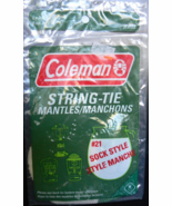 (2-Pk) Coleman Silk-lite Mantles for Propane &amp; White Gas Lanterns 21A SE... - $273.70 MXN