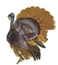 Custom and Unique Happy Thanksgiving[ Turkey ]Embroidered Iron on/Sew Patch [5.5 - £13.47 GBP