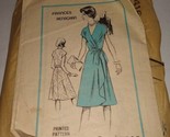 Vintage Mail Order Frances Henaghan Dress pattern M416 Size 16 CUT - $12.00