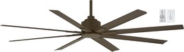 Oil Rubbed Bronze Finish 65&quot; Xtreme H20 Outdoor Ceiling Fan With Remote, Aire. - £509.94 GBP