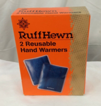 Ruff Hewn 2 Reusable Hand Warmers Open Box Blue Design Bon Ton Stores - $9.89