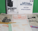 Vintage Video Game Arcade Manuals Beast Busters Lethal Enforcers NBA Jam... - $34.64