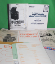 Vintage Video Game Arcade Manuals Beast Busters Lethal Enforcers NBA Jam Plus - £27.24 GBP