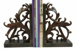 Home Accent Antiqued Rustic Vines &amp; Twig Branches Decorative Bookends Figurine - £39.53 GBP