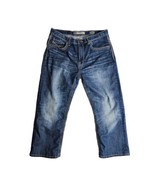 BKE Tyler Boot Leg Jeans Size 36 x 26  Blue Denim Thick Stitch - €38,64 EUR