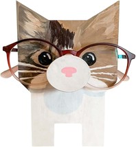 Eyeglasses Holder Wooden Animal Glasses Rack Eyewear Stand Desktop Ornam... - $20.95