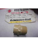 Charlotte Pipe &amp; Foundry 3/4&quot; slip to 3/4&quot; MPT FlowGuard Gold CPVC 48 pi... - $942.30 MXN