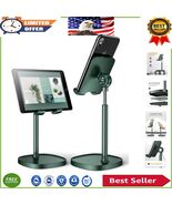 Sturdy Aluminum Cell Phone Stand with Adjustable Height &amp; Wired Charging... - $39.71 CAD