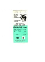 Sep 12 1983 St Louis Cardinals @ Pittsburgh Pirates Ticket Andy Van Slyke 3 Hits - £15.48 GBP